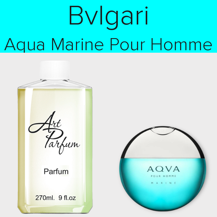 Парфуми 270мл. Аромат схожий з Bvlgari Aqua Marine Pour Homme, фото 1