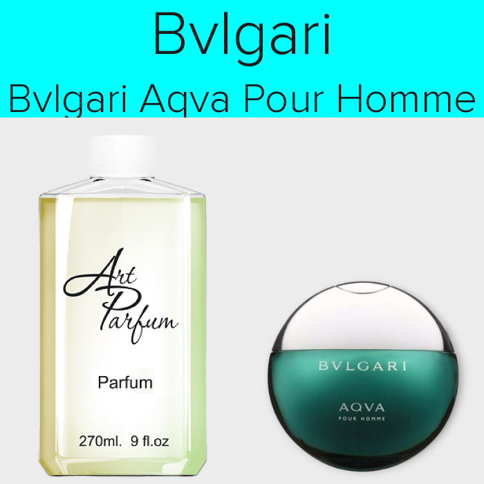 Парфуми 270мл. Аромат схожий з Bvlgari Bvlgari Aqva Pour Homme, фото 1