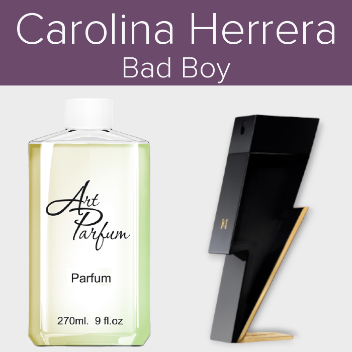 Парфуми 270мл. Аромат схожий з Carolina Herrera Bad Boy, фото 1
