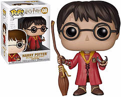 Фігурка Funko Pop Гаррі Поттер з мітлою Harry Potter with broom 10 см HP HP 08