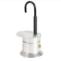 Гейзерна Кавоварка для кемпінгу Bo-Camp Aluminium 1-cup Silver (2200535) Туристична Кавоварка-Гейзер, фото 3