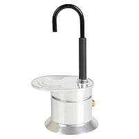 Гейзерна Кавоварка для кемпінгу Bo-Camp Aluminium 1-cup Silver (2200535) Туристична Кавоварка-Гейзер, фото 6