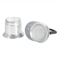 Гейзерна Кавоварка для кемпінгу Bo-Camp Aluminium 1-cup Silver (2200535) Туристична Кавоварка-Гейзер, фото 8