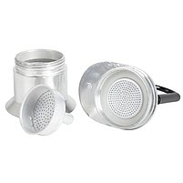 Гейзерна Кавоварка для кемпінгу Bo-Camp Aluminium 1-cup Silver (2200535) Туристична Кавоварка-Гейзер, фото 9