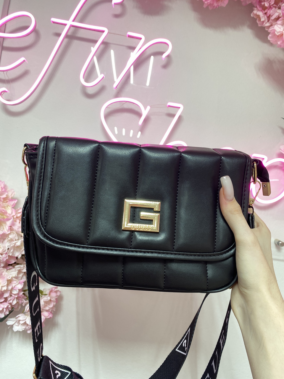 Сумка Guess чорна, фото 1