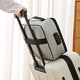 Сумка органайзер для зберігання та перевезення документів з кодовим замком водонепроникна, вогнестійка, фото 4