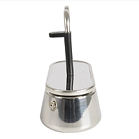 Гейзерна Кавоварка для кемпінгу Bo-Camp Stainless Steel 2-cups Silver (2200545) Туристична Кавоварка-Гейзер, фото 4