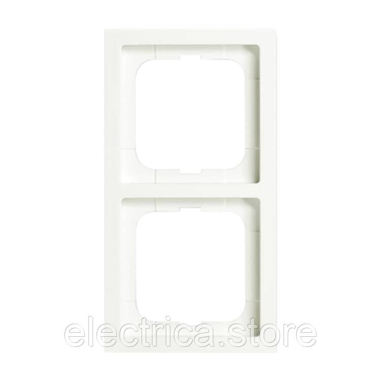 1722-884K Рамка 2-місна FutureL біл.оксамит 2CKA001754A4415, фото 1