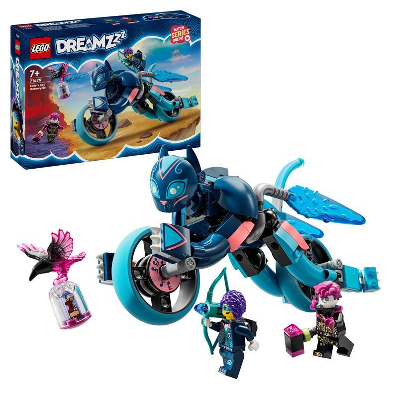 Lego Dreamzzz Котячий мотоцикл Зоуі 71479, фото 1