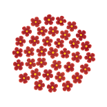 Набір "Льонок" (червоний), фото 2