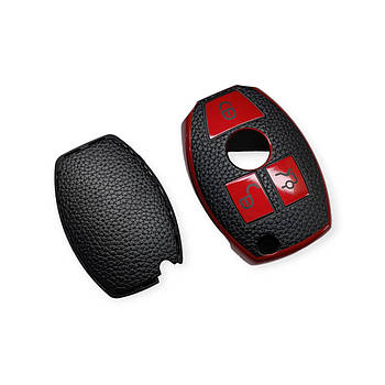 Чохол для ключа Mercedes-Benz червоний