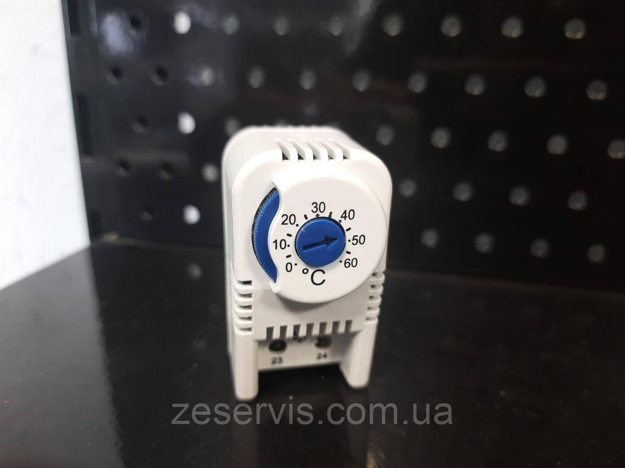 Терморегулятор для шаф на DIN-рейку PTVT, НО контакт, Plastim, фото 1