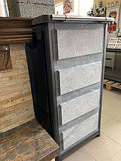 Піч для дому з духовкою "Olimpia" Stone MBS облицювання каменем (талькохлорит), фото 4