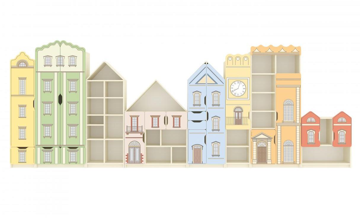 Стінка дитяча "Старе місто", фото 1