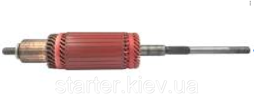 Якір Стартера 2501.3708000-21, 2501.3708000-40 МАЗ,КРАЗ, ЯМЗ L=500мм