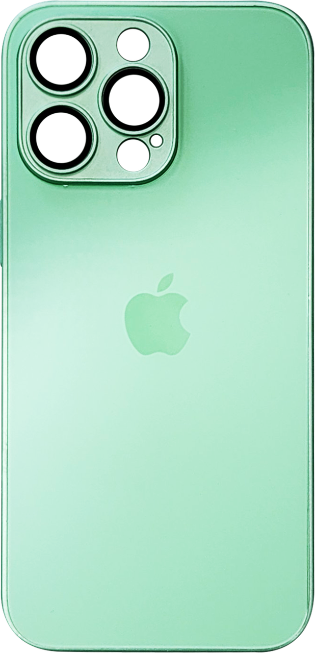 Накладка iPhone 15 Pro Max light green Sapphire Glass Matt