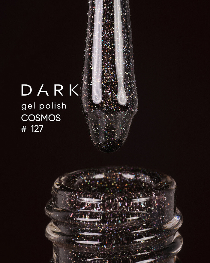 Dark gel polish 127, 6 ml