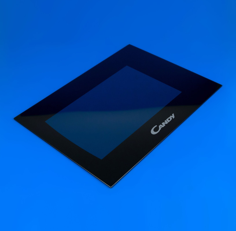 Зовнішнє скло дверцят для мікрохвильової печі Candy 49017142, фото 1