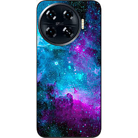 Чохол силіконовий Case для Tecno Spark 20 Pro Plus (KJ7) з картинкою Космос