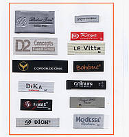 Етикетка жакардова для одягу