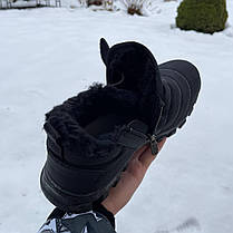 Зимові чоловічі болонові черевики на ліпучці, фото 3