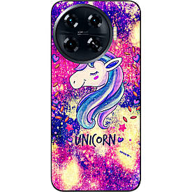 Силіконовий чохол Case для Tecno Spark 20 Pro Plus (KJ7) з картинкою Гарний єдиноріг