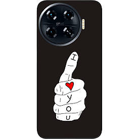 Силіконовий чохол Case для Tecno Spark 20 Pro Plus (KJ7) з картинкою Like