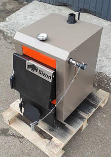 Котел сталевий твердопаливний Bizon M Termo 10 кВт
