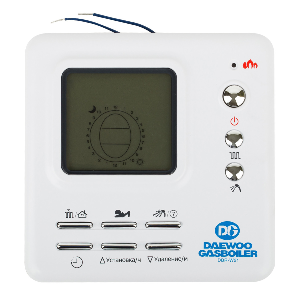 Пульт DBR-W21 для котла Daewoo Gasboiler (з 03. 2011 г. DGB-МSC)