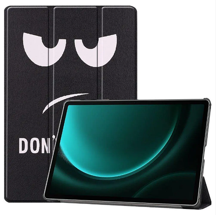 Чохол книжка Crazy Horse для Samsung Galaxy Tab S9 Plus (12.4") / dont touch me, фото 1