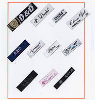 Жакардові бірки з логотипом