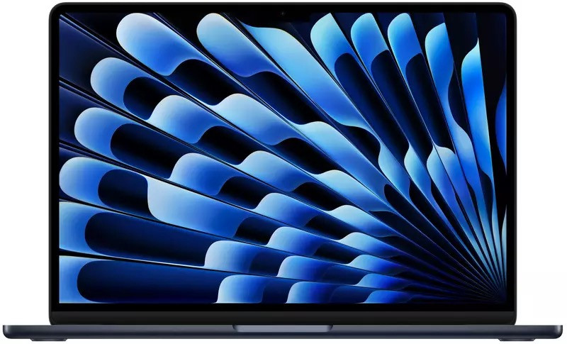 MacBook Air 15 Retina, Midnight, 256GB, 8 CPU / 10 GPU, 8GB RAM with Apple M3 (MRYU3)