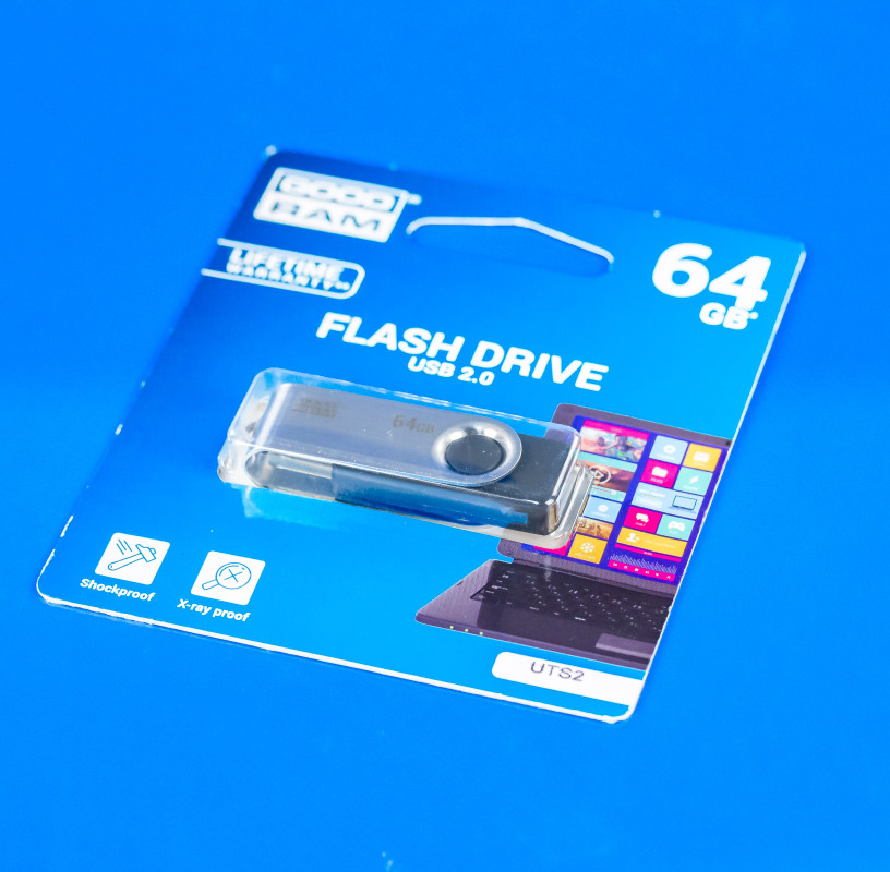 USB флешка GOODRAM 64GB Twister Black USB 2.0, фото 1