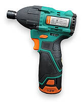 Sturmax CDM3212CLBS Акумуляторний ударний гвинтоверт 12В + 1 акумулятор 2.0Аг та зарядний пристрій., фото 5