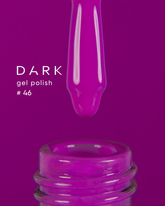 Dark gel polish 46, 6 ml