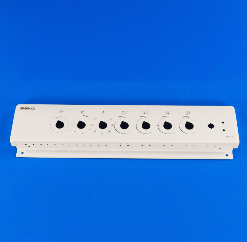 Декоративна передня панель керування для плити Beko 218943742, фото 1