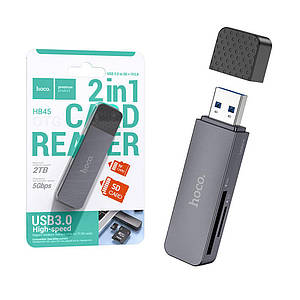 Кард рідер Hoco HB45 2в1 Spirit (USB 3.0)