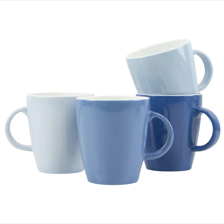 Набір Чашок Gimex Mug Colour 4 Pieces 4 Person Sky (6910141) Туристичний Посуд