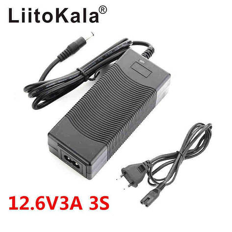 Блок живлення для Li-Ion акумулятора 3S LiitoKala 12.6V 3A, фото 1