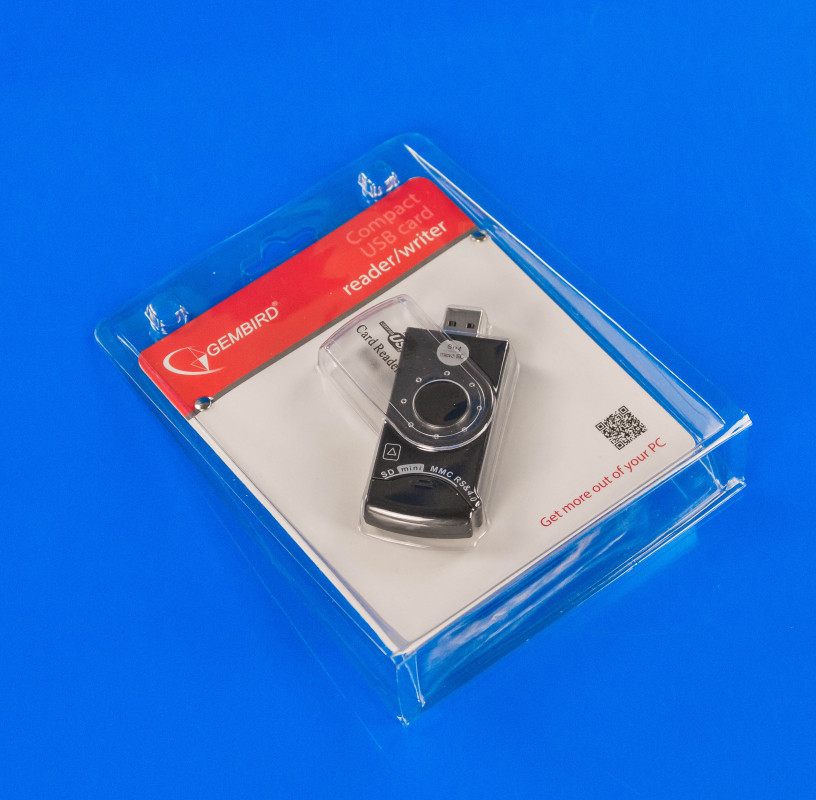 Картридер GEMBIRD універсальний FD2-ALLIN1-C1 для комп'ютера, фото 1