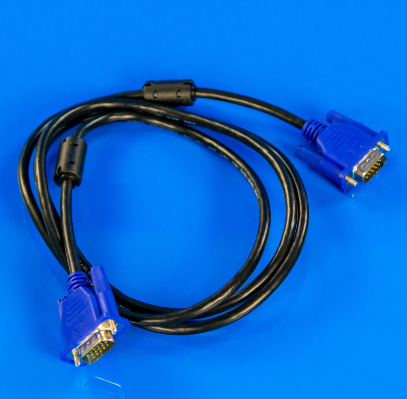 Комп'ютерний мультимедійний кабель VGA 1.8m Atcom (7789), фото 1