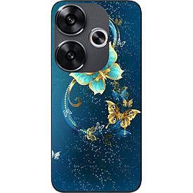 Чохол силіконовий Case для Xiaomi Poco F6 з картинкою Красиві метелики
