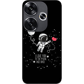 Чохол силіконовий Case для Xiaomi Poco F6 з картинкою Любов до місяця