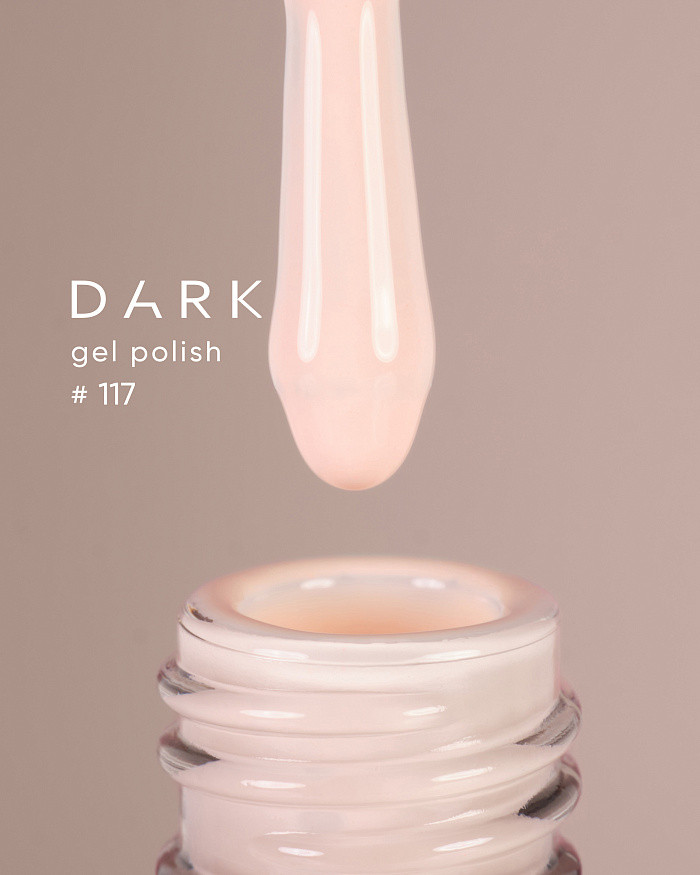 Dark gel polish 117, 6 ml