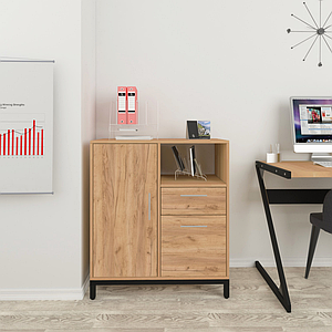 Тумба офісна L-800 Комбі TM Loft design