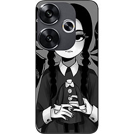 Силіконовий чохол Case для Xiaomi Poco F6 з картинкою Уенсдей