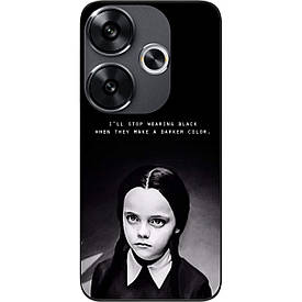 Силіконовий чохол Case для Xiaomi Poco F6 з картинкою Венздей