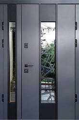 Вхідні двері Термопласт 22-10 Termo Steel Premium 1200 мм (вуличні)