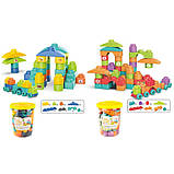 Конструктор JX6885-6889, наклейки, 2 різновиди, у колбі/відро, фото 2