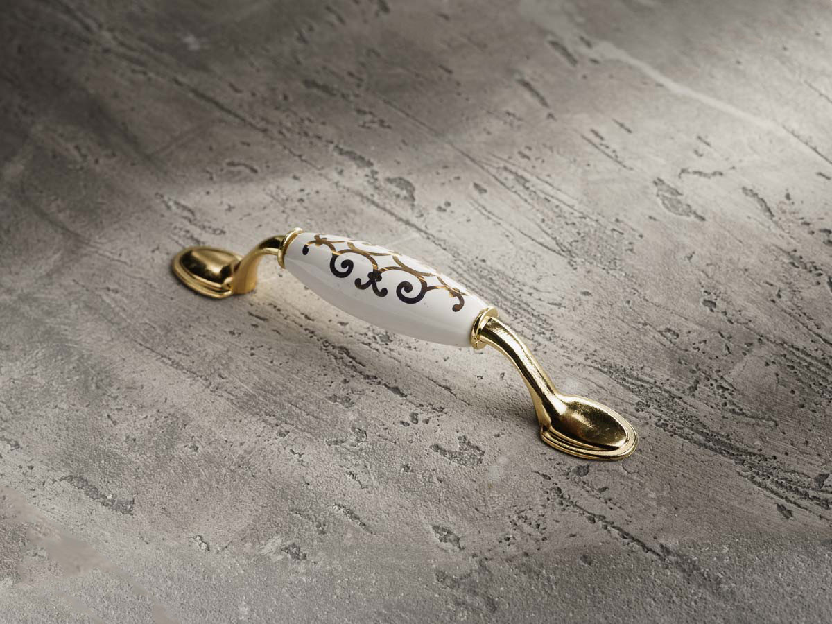 Керамічні ручки для меблів. 96мм, фото 1